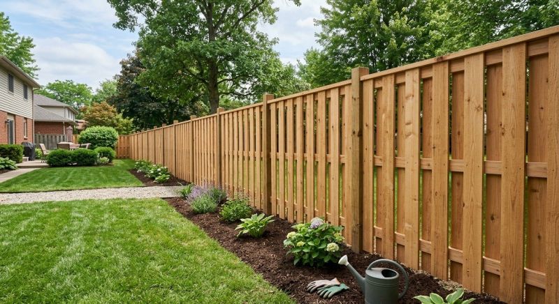 Privacy Fence Installation in West Des Moines, IA