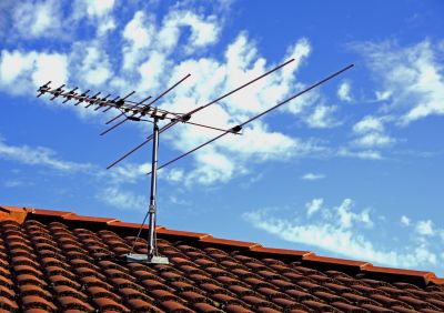 Rooftop Antenna Installation